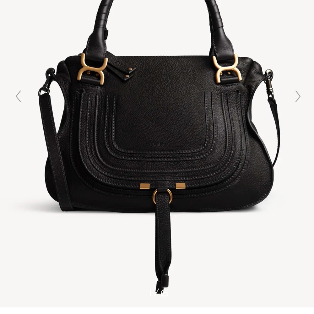 Chloe Marcie Medium leather satchel bag